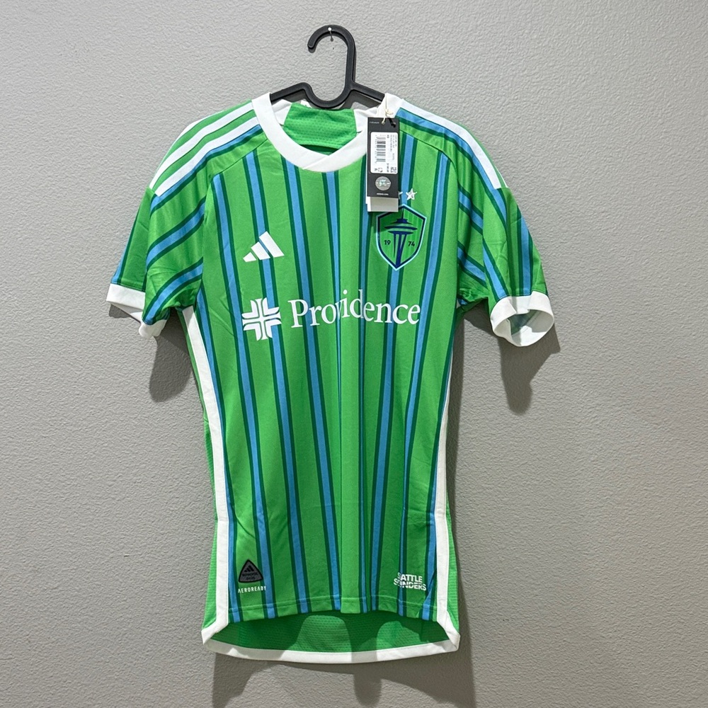 Adidas MLS Seattle Sounders 24/25 Authentic Slim Fit Primary Jersey Size XS